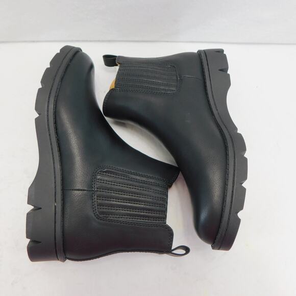 BOC by Born Erin Black Women's Chelsea Boots Block Heel Size 7.5 New - Picture 5 of 14